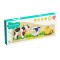 Koka attīstoša spēle - slāņu puzle "Dzīvnieciņi fermā" Lucy&Leo Farm Animals Peg Puzzle LL189