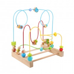 Wooden educational toy active loop Lucy&Leo Big Maze #1 LL203