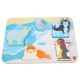 Koka attīstoša spēle - puzle Lucy&Leo Polar Animals Wooden Peg Puzzle LL228