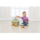 Koka attīstoša rotaļlieta kubs motorika Lucy&Leo Big Activity Cube "Smart" LL248