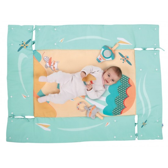 Attīstošs paklājs Ludi Hot Air Balloon Activity Play Mat 20008