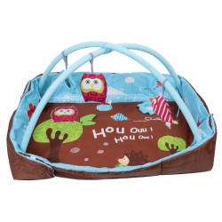 Attīstošs paklājs Ludi Early - Learning Playmat Owl Blue 2873