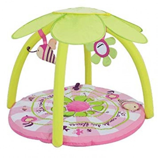 Attīstošs paklājs (ar moskītu tīklu) Ludi Play Mat Flower 2874