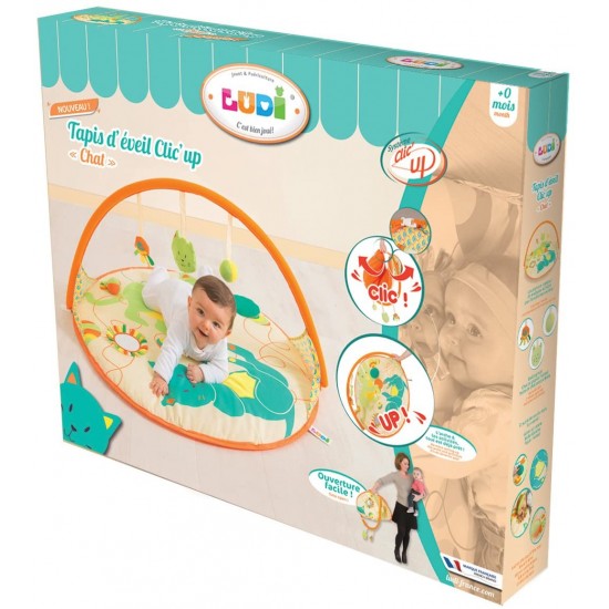 Attīstošs paklājs Ludi Gymini Cat 2888