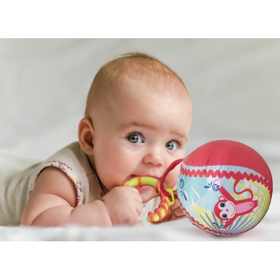 Attīstoša piekarama bumba Ludi Fabric Activity Ball 30041
