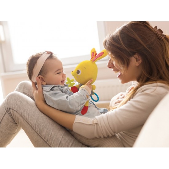 Mīksta muzikāla rotaļlieta zaķis Ludi Musical Plush Rabbit 30048