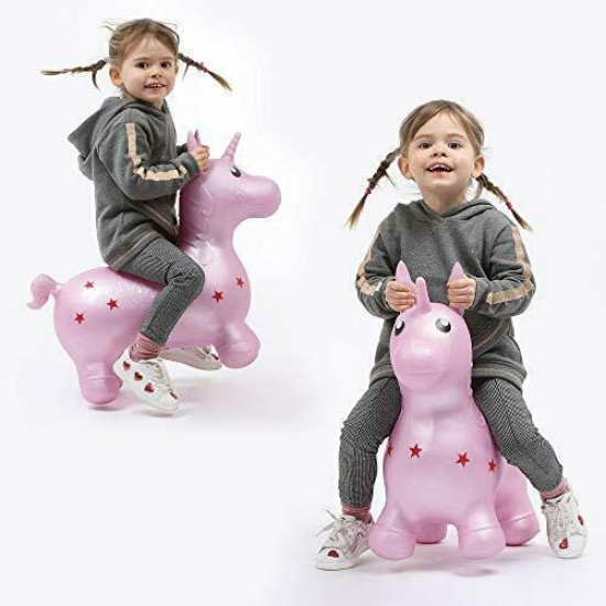 Rotaļlieta šūpūlītis lēkšānai un balansam vienradzis Ludi Jumping Unicorn 90008