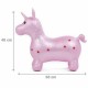 Rotaļlieta šūpūlītis lēkšānai un balansam vienradzis Ludi Jumping Unicorn 90008