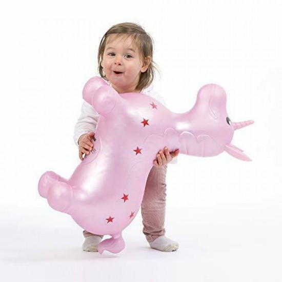 Rotaļlieta šūpūlītis lēkšānai un balansam vienradzis Ludi Jumping Unicorn 90008