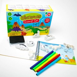 Zīmogu komplekts Meadow Kids Mini Dinosaurs Stamps Set MK171