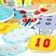 Vannas komplekts matemātika Meadow Kids Counting Bath Time Stickers MK180