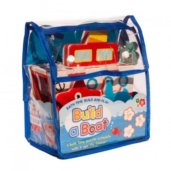 Vannas komplekts Meadow Kids Build a Boat MK195