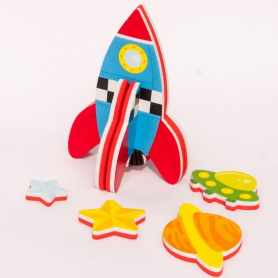 Vannas komplekts Meadow Kids Build a Rocket MK232