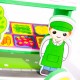 Vannas komplekts veikals Meadow Kids Build a Market MK234