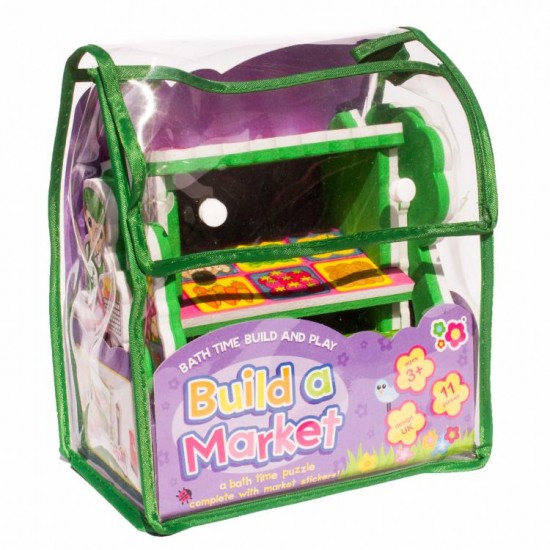 Vannas komplekts veikals Meadow Kids Build a Market MK234