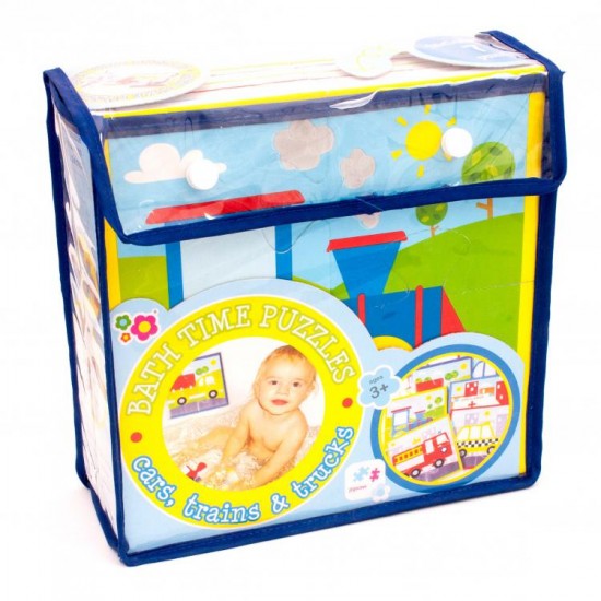 Vannas komplekts Meadow Kids Cars Bath Time Puzzles MK315