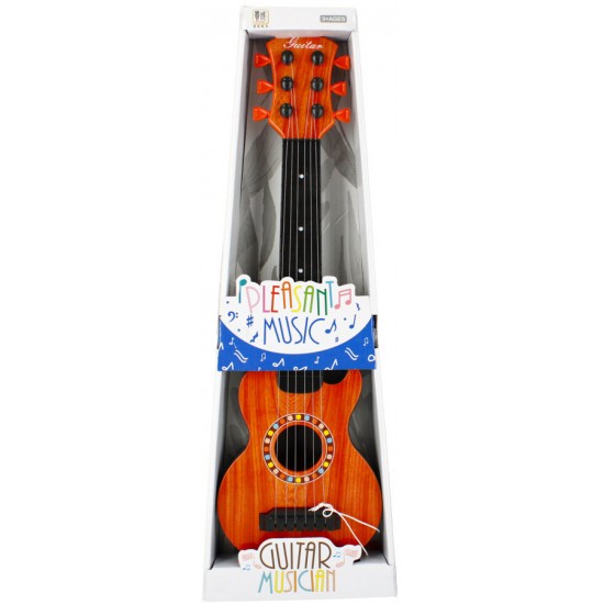 Mūzikas instruments ģitāra Mega Creative Guitar Brown 459888