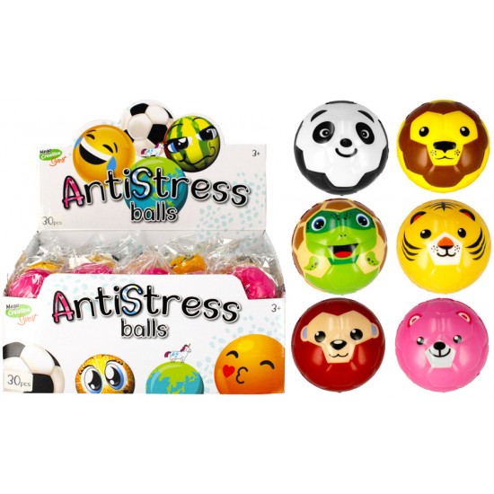 Rotaļlieta Mega Creative Anti - Stress Ball Sport Animals assorted 489540