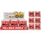 Automašīna - transports Mega Creative Pull - Back Fire Engine Vehicle assorted 511363