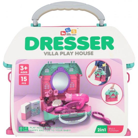 Skaistumkopšanas komplekts mini soma - kumode Beauty Mini Dresser House 547468