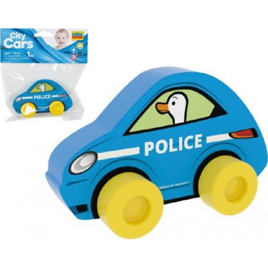 Rotaļlieta auto Millaminis City Cars - Police Blue 20002