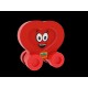 Rotaļlieta auto Millaminis My First Cars - Heart Smiley Red 20010
