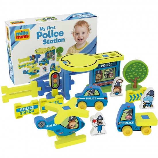 Spēļu komplekts Millaminis My First Police Station - Big Box 20071