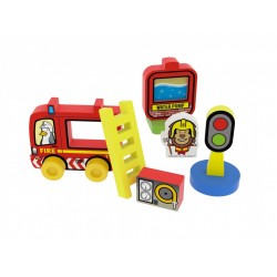 Spēļu komplekts Millaminis My First Fire Station - Small Bag 20072