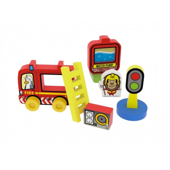 Spēļu komplekts Millaminis My First Fire Station - Small Bag 20072