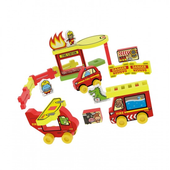 Spēļu komplekts Millaminis My First Fire Station - Big Box 20074