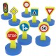 Rotaļlieta ceļa zīmes Millaminis My First Traffic Signs (8+8 Pcs) 20079