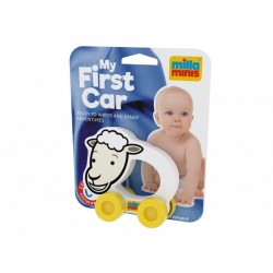 Rotaļlieta auto Millaminis My First Cars - Sheep On The Card 21506