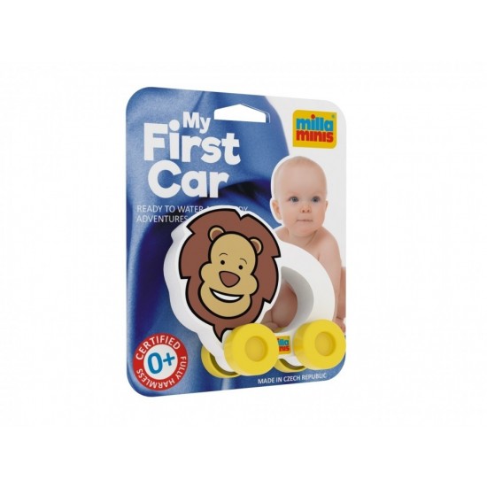 Rotaļlieta auto Millaminis My First Cars - Lion On The Card 21529