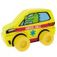 Rotaļlieta auto Millaminis City Cars - Ambulance Yellow 20004