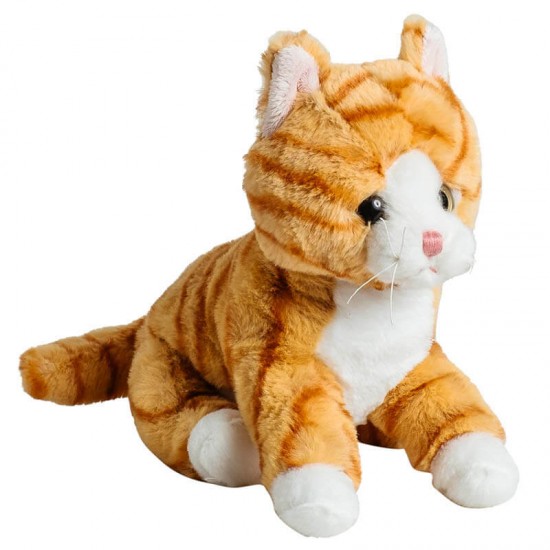 Mīksta rotaļlieta kaķis Molli Toys Cat Ginger yellow 7949