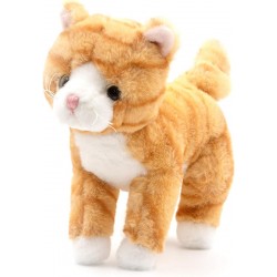 Mīksta rotaļlieta kaķis Molli Toys Cat Ginger yellow 7949
