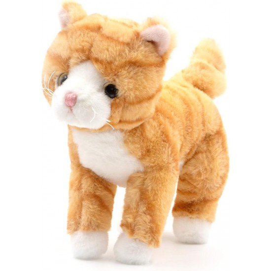 Mīksta rotaļlieta kaķis Molli Toys Cat Ginger yellow 7949