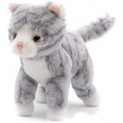 Mīksta rotaļlieta kaķis Molli Toys Cat Cleo grey 7950