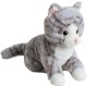 Mīksta rotaļlieta kaķis Molli Toys Cat Cleo grey 7950