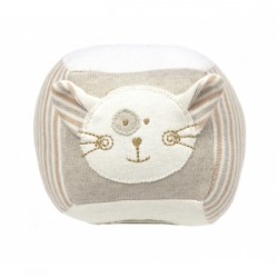 Mīksta rotaļlieta Molli Toys Baby Cube Cat Organic Cotton 8314
