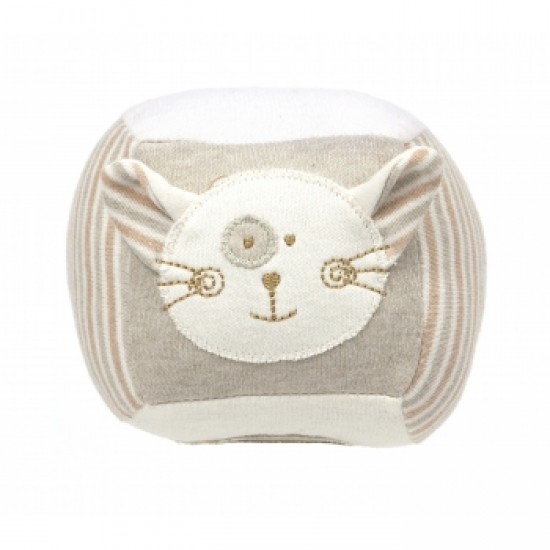 Mīksta rotaļlieta Molli Toys Baby Cube Cat Organic Cotton 8314