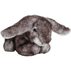 Mīksta rotaļlieta zaķis Molli Toys Rabbit Bunny Black 8523