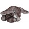 Mīksta rotaļlieta zaķis Molli Toys Rabbit Bunny Black 8523