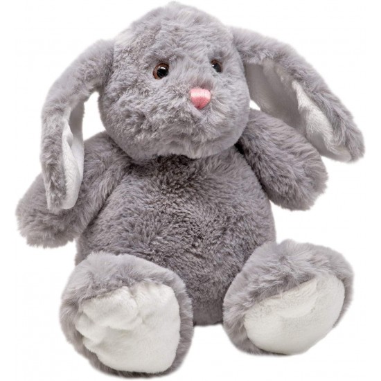 Mīksta rotaļlieta zaķis Molli Toys Rabbit Isa grey 8943