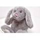 Mīksta rotaļlieta zaķis Molli Toys Rabbit Isa grey 8943