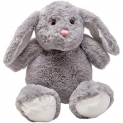 Mīksta rotaļlieta zaķis Molli Toys Rabbit Isa grey 8943