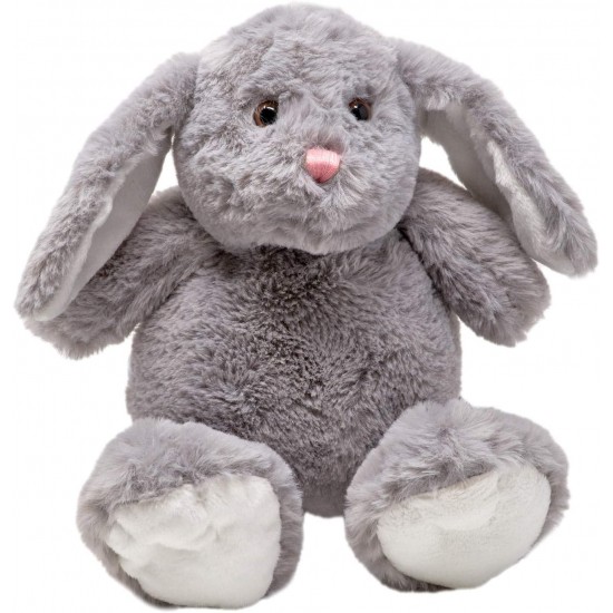 Mīksta rotaļlieta zaķis Molli Toys Rabbit Isa grey 8943