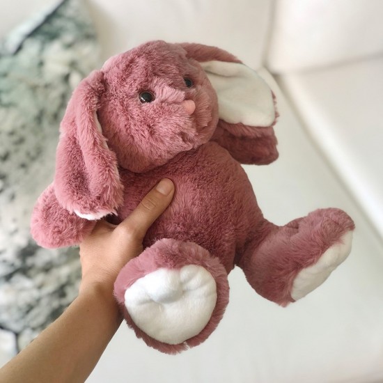 Mīksta rotaļlieta zaķis Molli Toys Rabbit Bella pink 8944