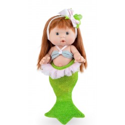 Lelle nāriņa Doll Marina&Pau Muñeca Nenote Princess of the Sea Verde 910