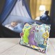 Nospieduma komplekts zils TM Moon Light Clay Happy Moment 70033